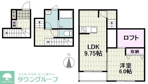 ベルリードセレッソの物件間取画像